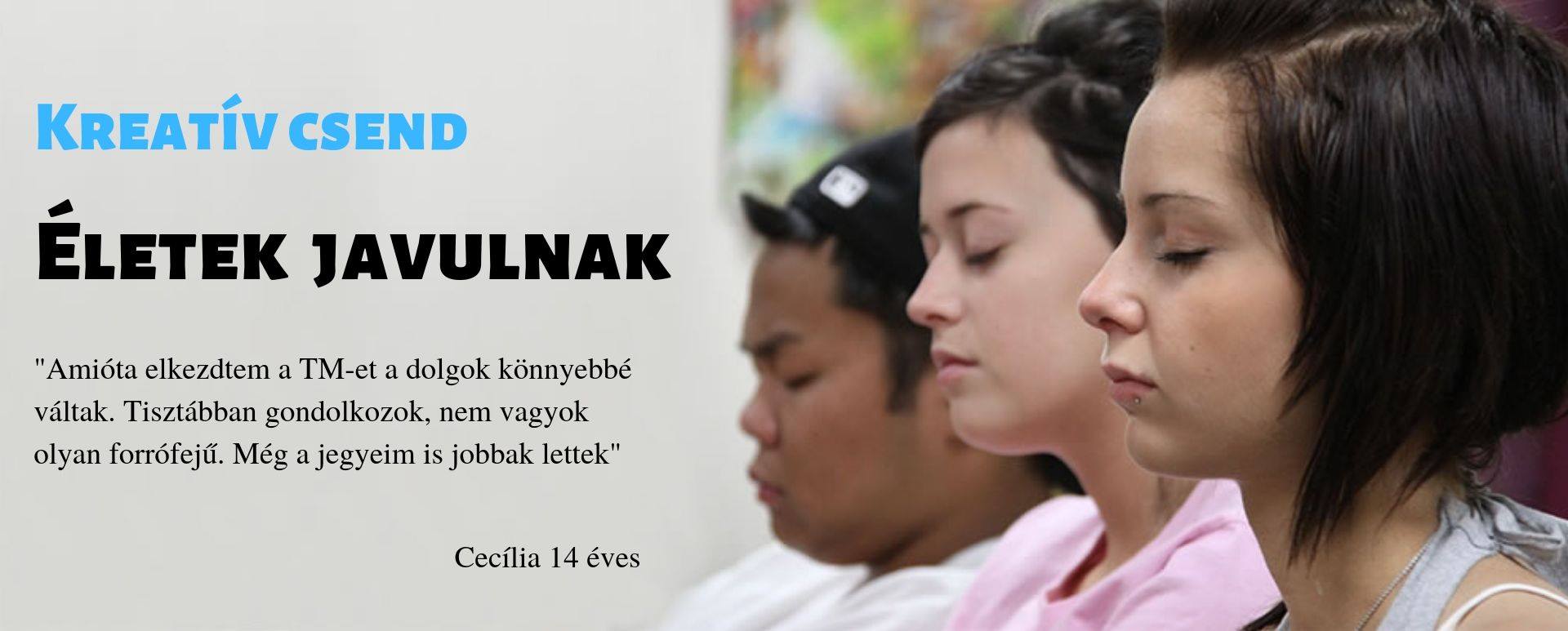 kreativcsend banner Kreatív csend program banner